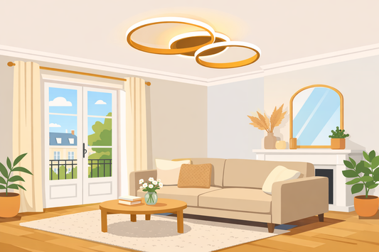 How to Choose the Right Ceiling Light for Your Living Room